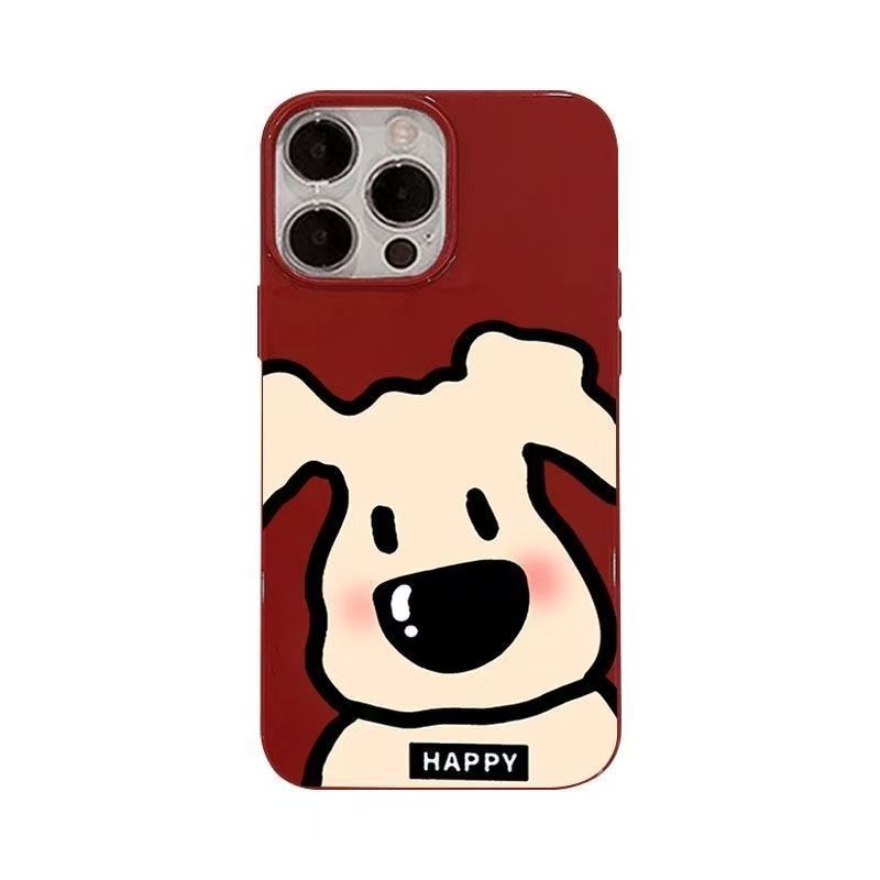 Cute perrito para iphone15promax manzana14 caso de teléfono 11 nuevo 15pro lindo 12