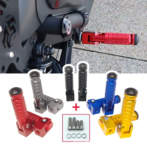 Universal folding footrests with M8 screws, 8-piece set, for electric scooters and electric bikes – a comprehensive collection of electric bike accessories
