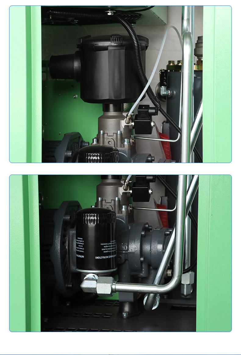 Marine Screw Air Compressor 7.5Kw-132Kw Permanent Magnet Variable Frequency Screw Compressor Variable Frequency Industrial Frequency Air Compressor
