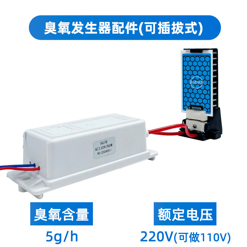 220V5G 플러그인(오존 시트 + 전원 공급 장치)