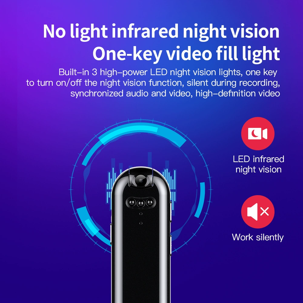 Новый продукт производителя V5, обучающий диктофон MP3 AI, интеллектуальный профессиональный с шумоподавлением, 1080p записывающая ручка
