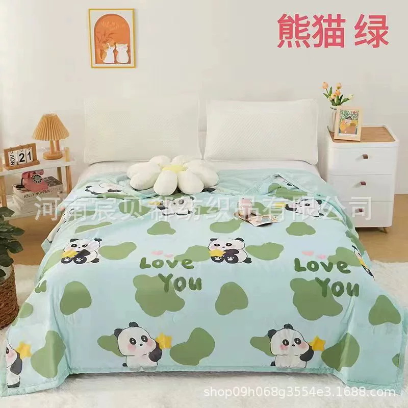 Холодная летняя пижама Cool Silk Doudou была успокоена прохладой и комфортом летом.