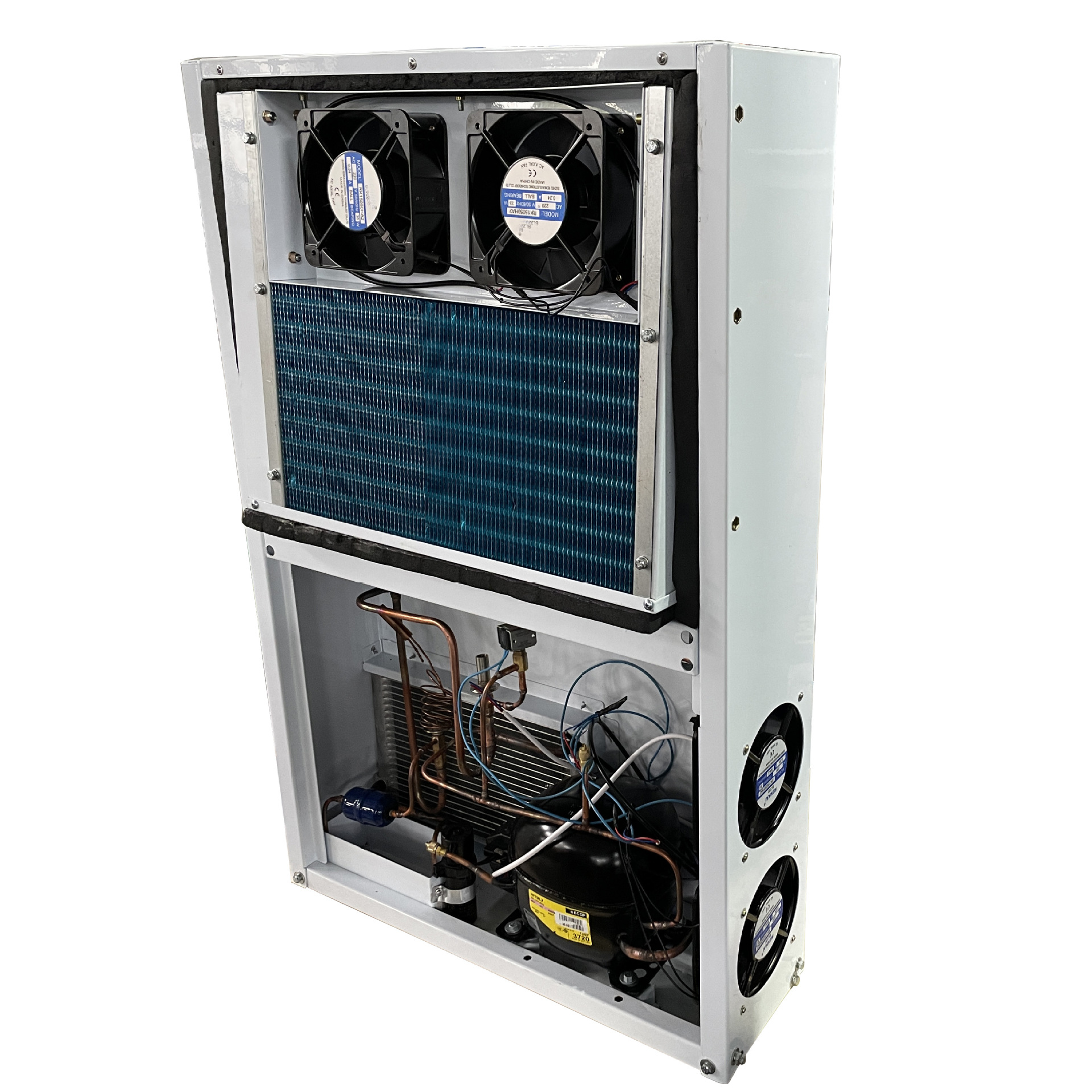 侧置式独立工作的制冷模块无需改变整体实现低成本、快捷升级换代