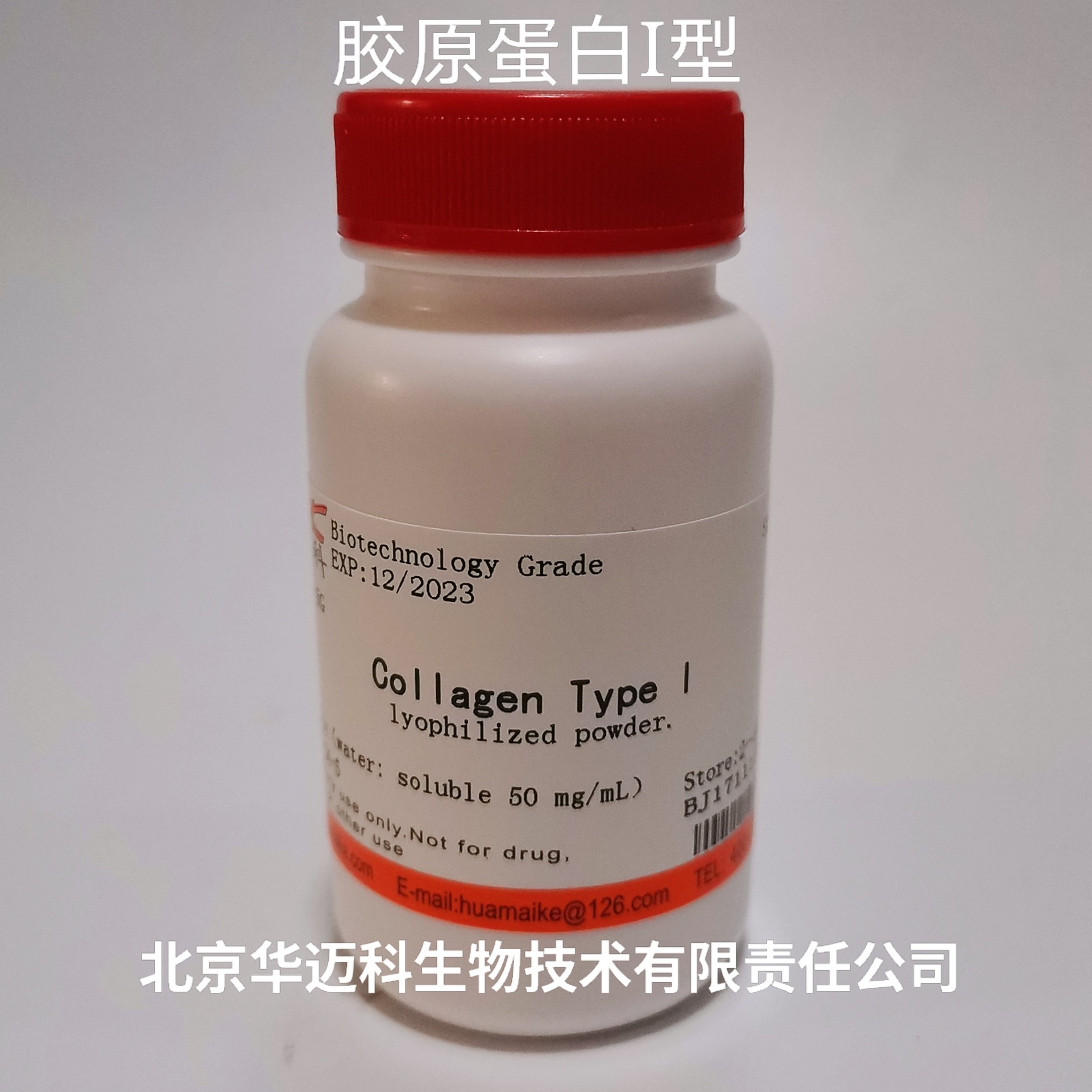 胶原蛋白I型；胶原(I型),来源于牛骨，水溶性/科研试剂