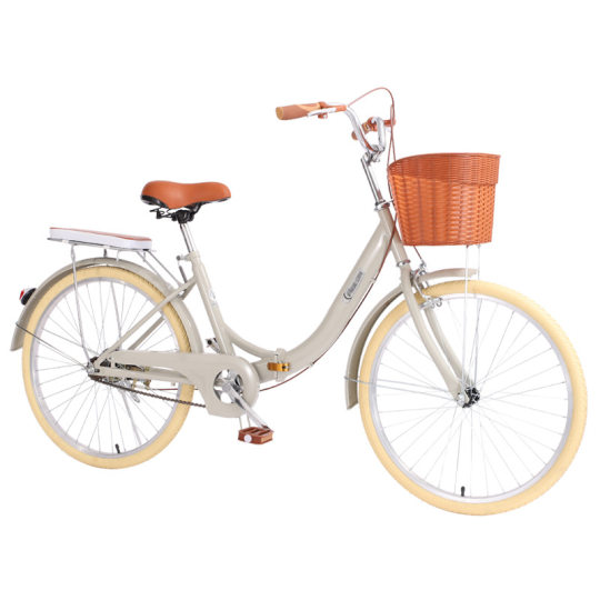 Daifa Adult Bicycle for Male and Female Students 24/26 Inch Full Bearing Inflatable Free Work Universal Folding Bicycle