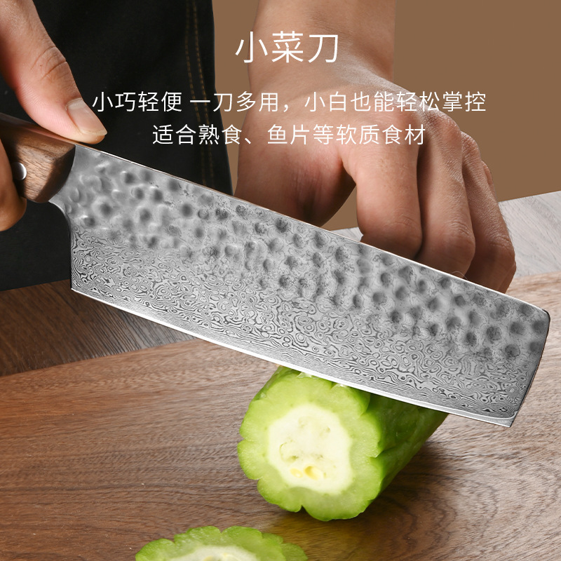 工場卸売りダマスカス家庭用包丁カッター高級料理人専用鋭利な刃物カッター3点セット|undefined