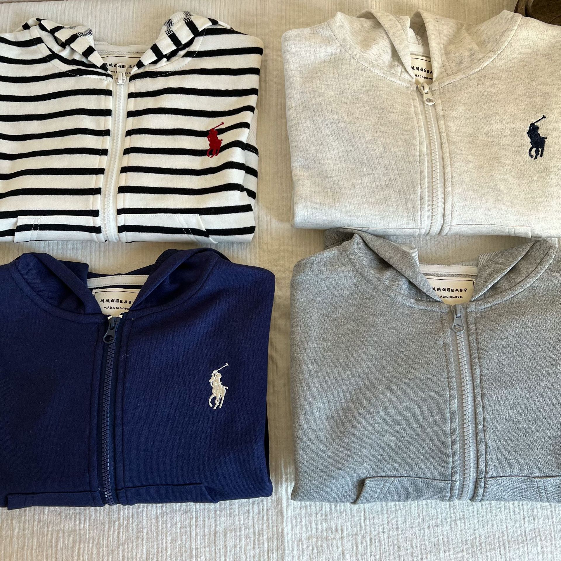 Primavera y otoño chaqueta de niños con chaqueta de cremallera con capuz para niños con rayas de color sólido de moda para niños