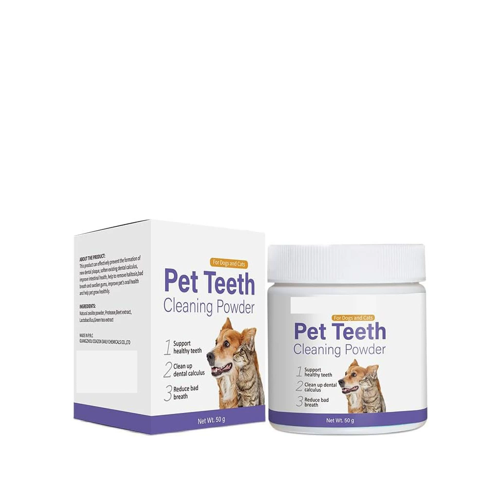 Порошок для чистки зубов питомцев, порошок для чистки зубов, горячая распродажа на международном рынке, возможен OEM