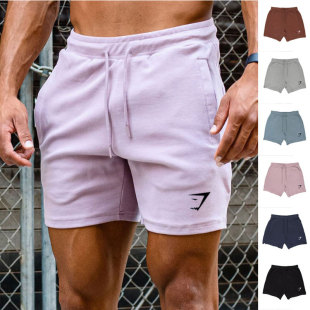 Cross-Border Tk Men's Shorts American Trendy Brand Sports Fitness Cotton Shorts Gym Running Basketball Training Pants