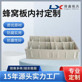 填充包装蜂窝板内衬汽配零件防碰撞缓冲包装PP隔板可定制隆鑫