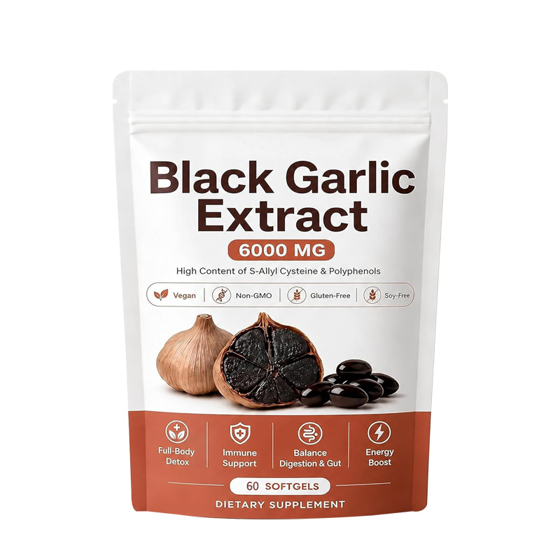 现货新品亚马逊跨境热销AgedGarlic Extract无味大蒜油软胶囊O EM