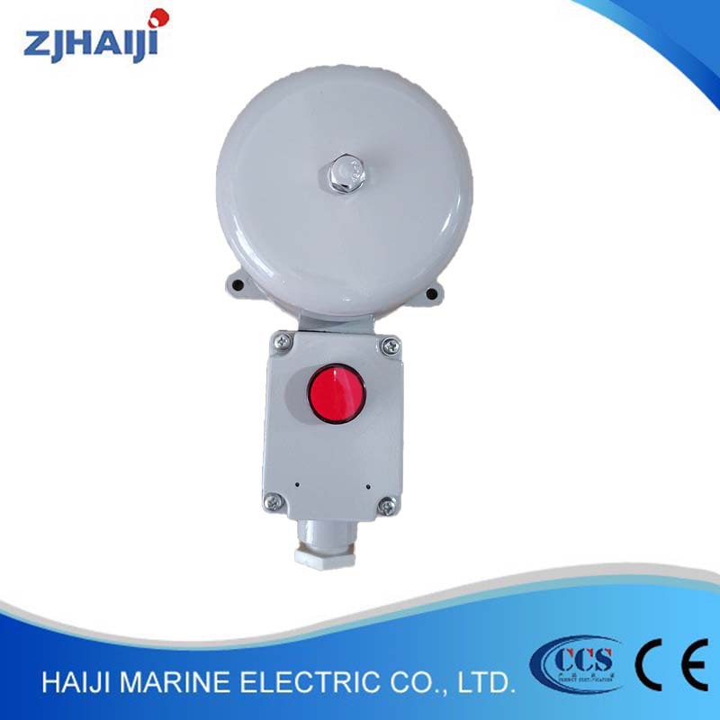 航船用电式电铃 ABS认证 各类船用电铃YL120-24Z