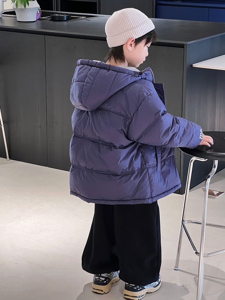 McCarthy ropa para niños chaqueta de plumón para niños chaqueta de invierno nuevo estilo coreano para niños grandes chaquetas blancas al por mayor