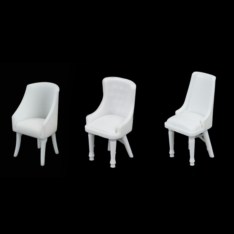 1:20 modelo de silla sección de miniatura simulación de muebles simulación de silla de comedor modelo de silla para el hogar accesorios
