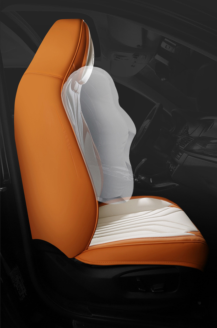 Siam Sports Seat Car Cushion Wear-resistant Leather Fully Surrounded Four Seasons General Car Seat Cover Seat Cover