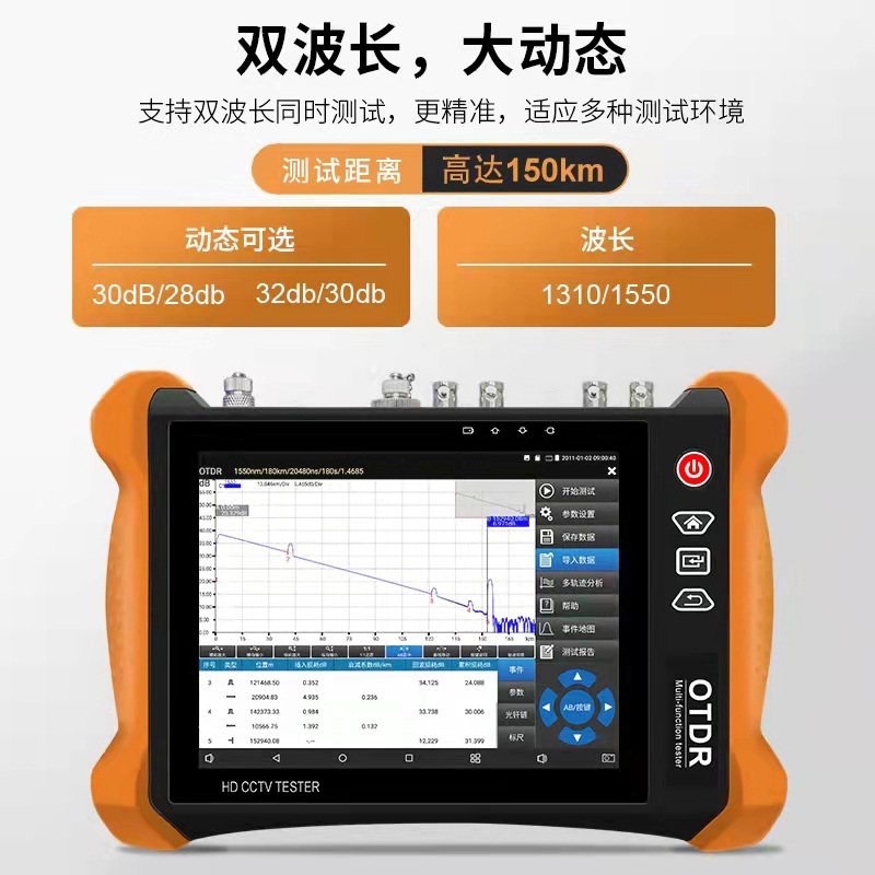 �������̱���OTDR�� ���̱�MT-8000 OTDR��Ƶ����������������