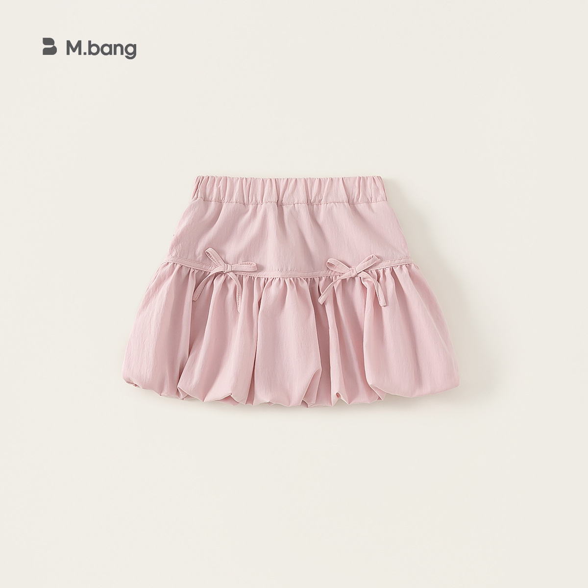 Ropa de verano para niños Youbao flor de flores de bambú dulce arco vestido corto de color sólido vestido de bebé de verano