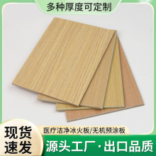 厂家冰火板a级防火阻燃洁净板无机预涂板  隧道防火板护墙板批发