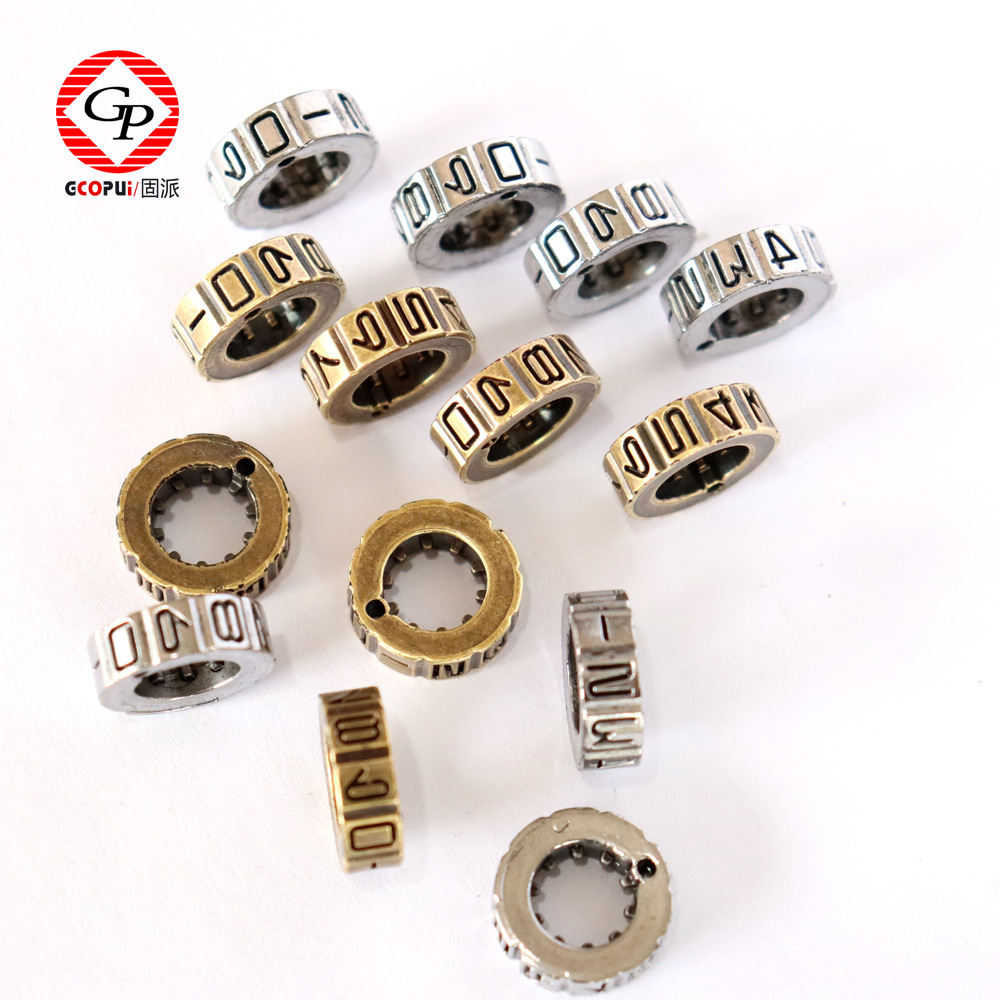 密码锁配件数字轮密码轮数字转轮笔记本锁密码数字轮号码牌轮子