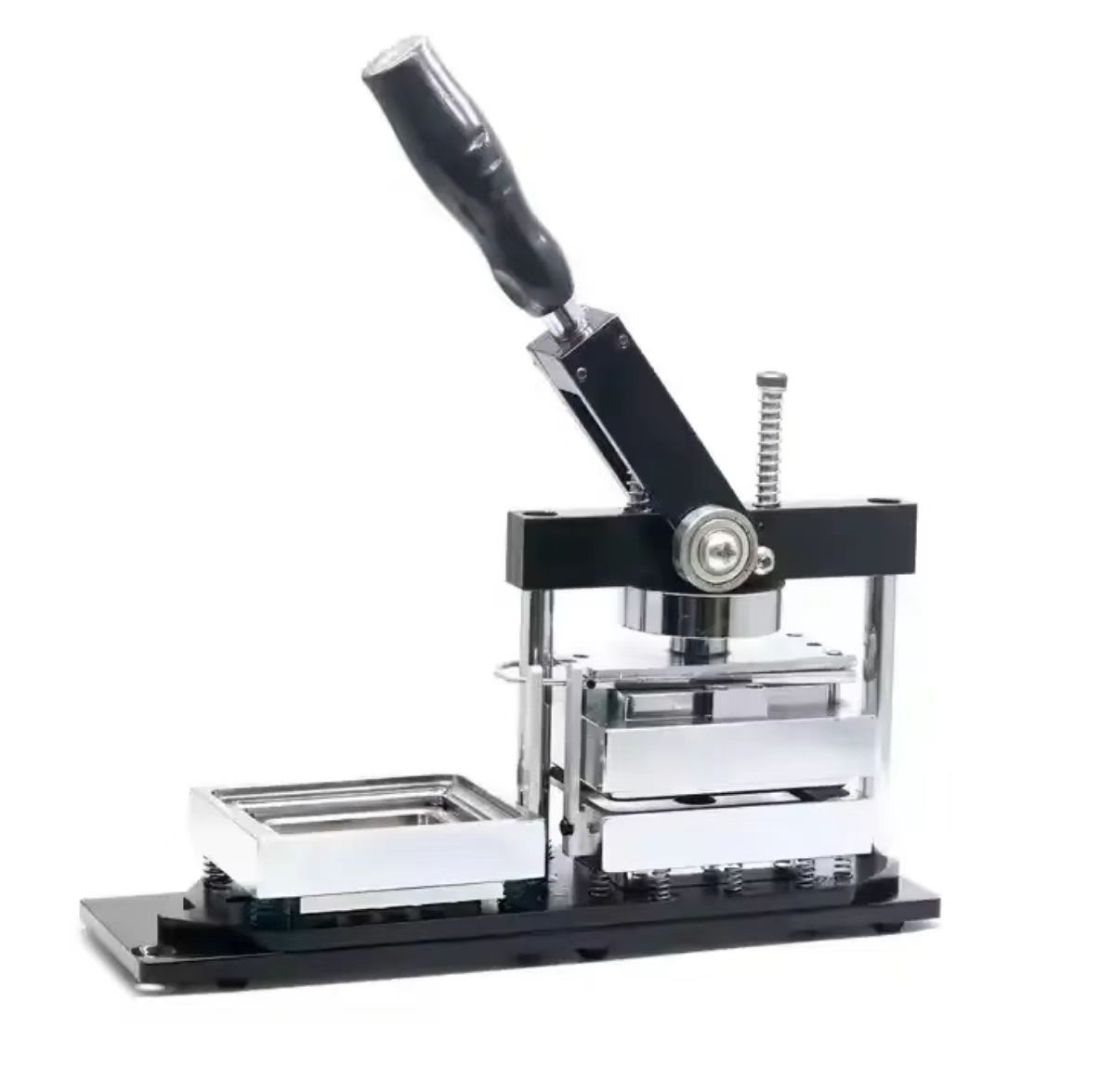 Refrigerador rectangular máquina de placa de placa de placa de pecho rotativa de estaño totalmente metálico máquina de placa de placa incluida Square