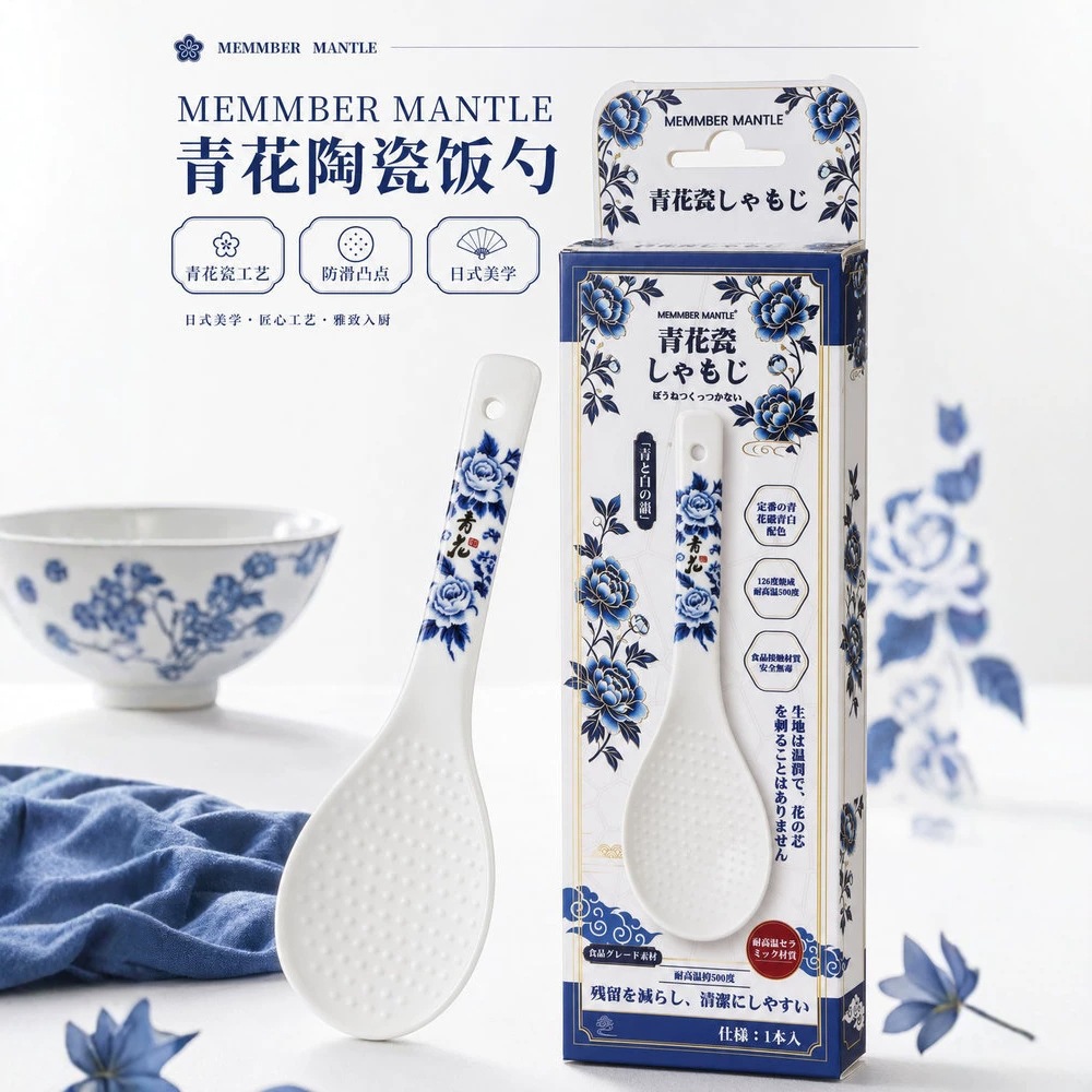 Ceramic Rice Paddle