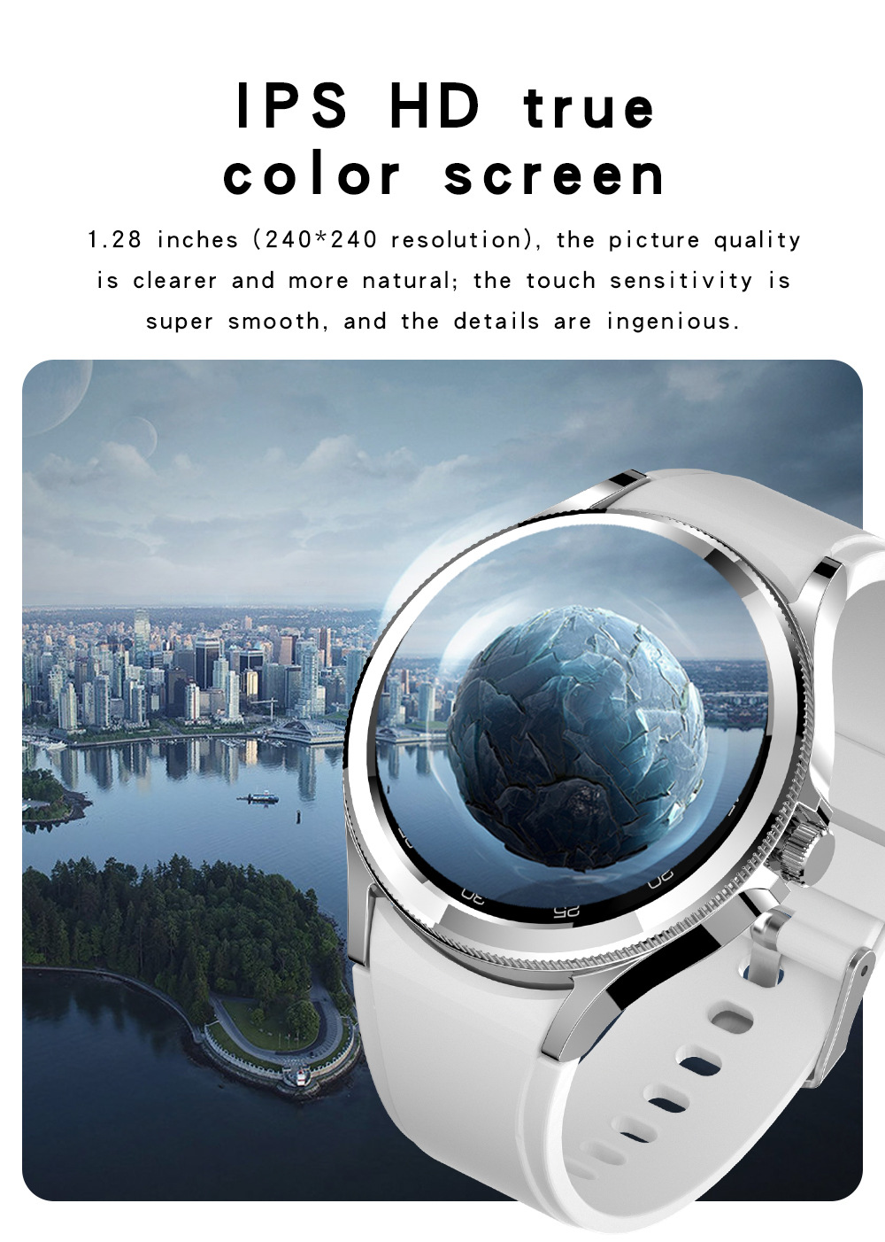 DS20 smartwatch Bluetooth bellen offline betalen 1.28 scherm_voghion.com