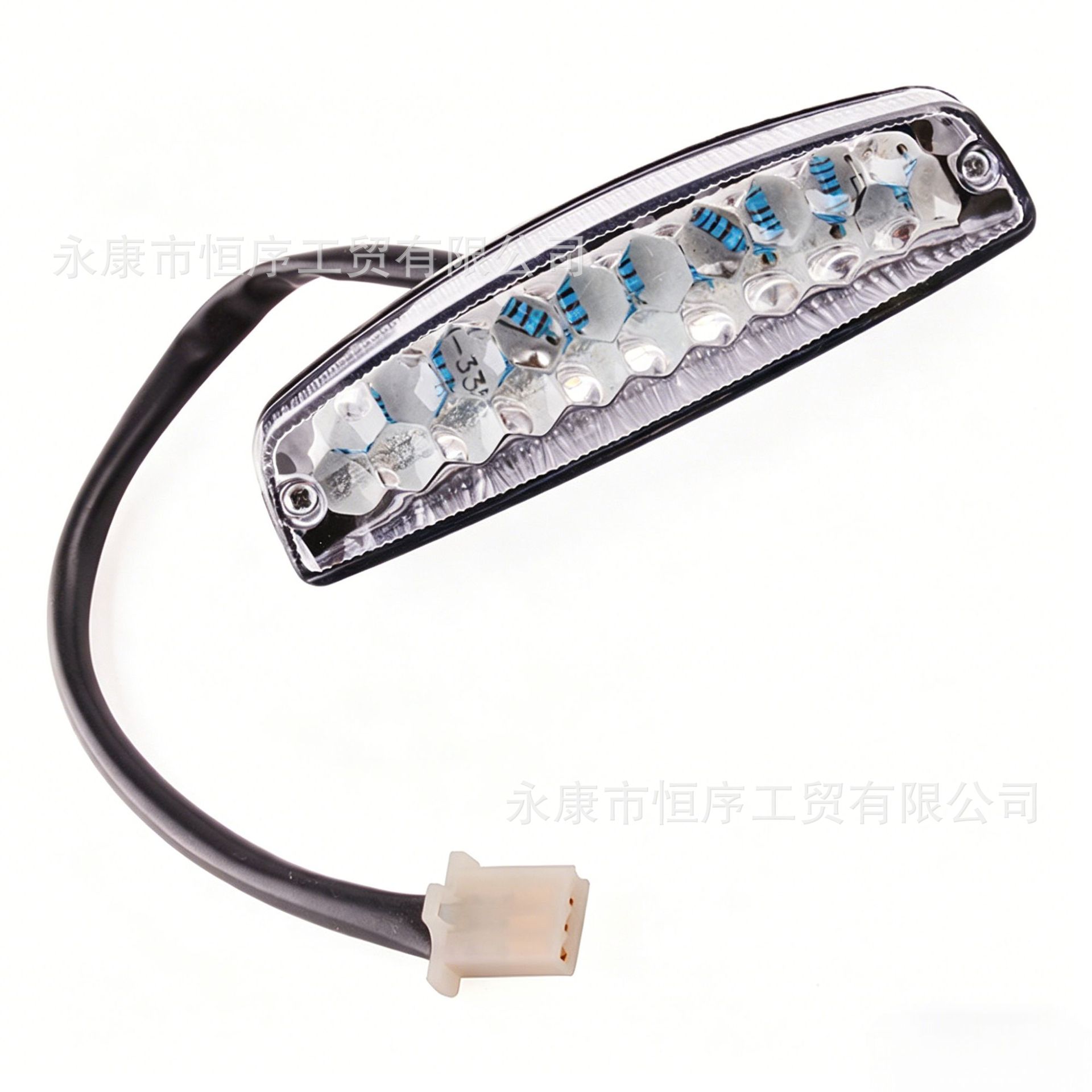 Cross-Border Led Tail Lights for Atvs, Beach Bikes, Motorcycles, Small Dinosaur Bull Electric Vehicles, and Brake Lights