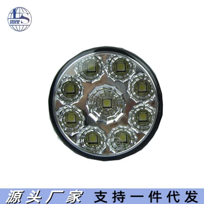 Round 9Led Daytime Running Lights Car Led Lens Fog Lights Daytime Running Lights Width Indicator Lights Reversing Lights Front Fog Lights