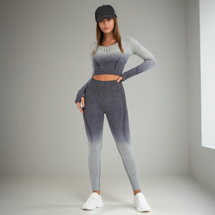 Sports Fitness Clothing, Yoga Clothing Set, High-End Yoga Clothing, Lulu's Same Style Women's Sportswear, Women's Spring & Fall Suit