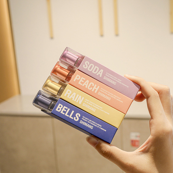 fresh perfume sample with a light fragrance