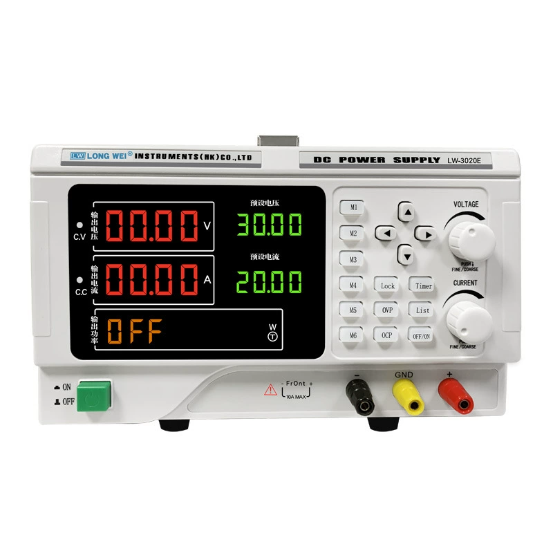 Новый продукт Longwei 30V20A60V20S, регулируемый источник питания постоянного тока высокой мощности, программируемый лабораторный источник питания