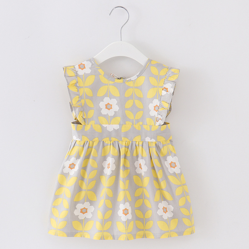 2031 Princess Skirt Little Yellow Flower