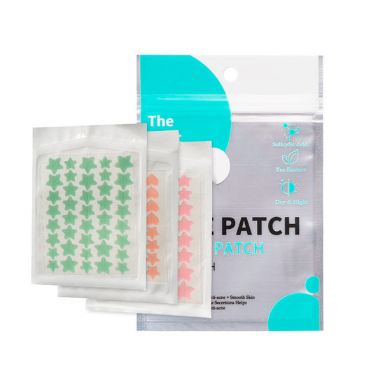Shake the sound of Taobao explosions five-pointed star containing essential oil pock patch color concealer patch invisible breathable star pock patch