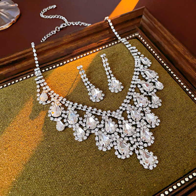 62 목걸이 귀걸이-실버