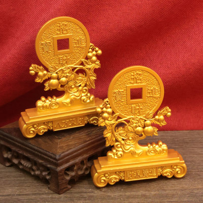 Fortune Fluke Safety Decoration The opening shop gourd copper Home Furnishing a living room Reception decorate Arts and Crafts