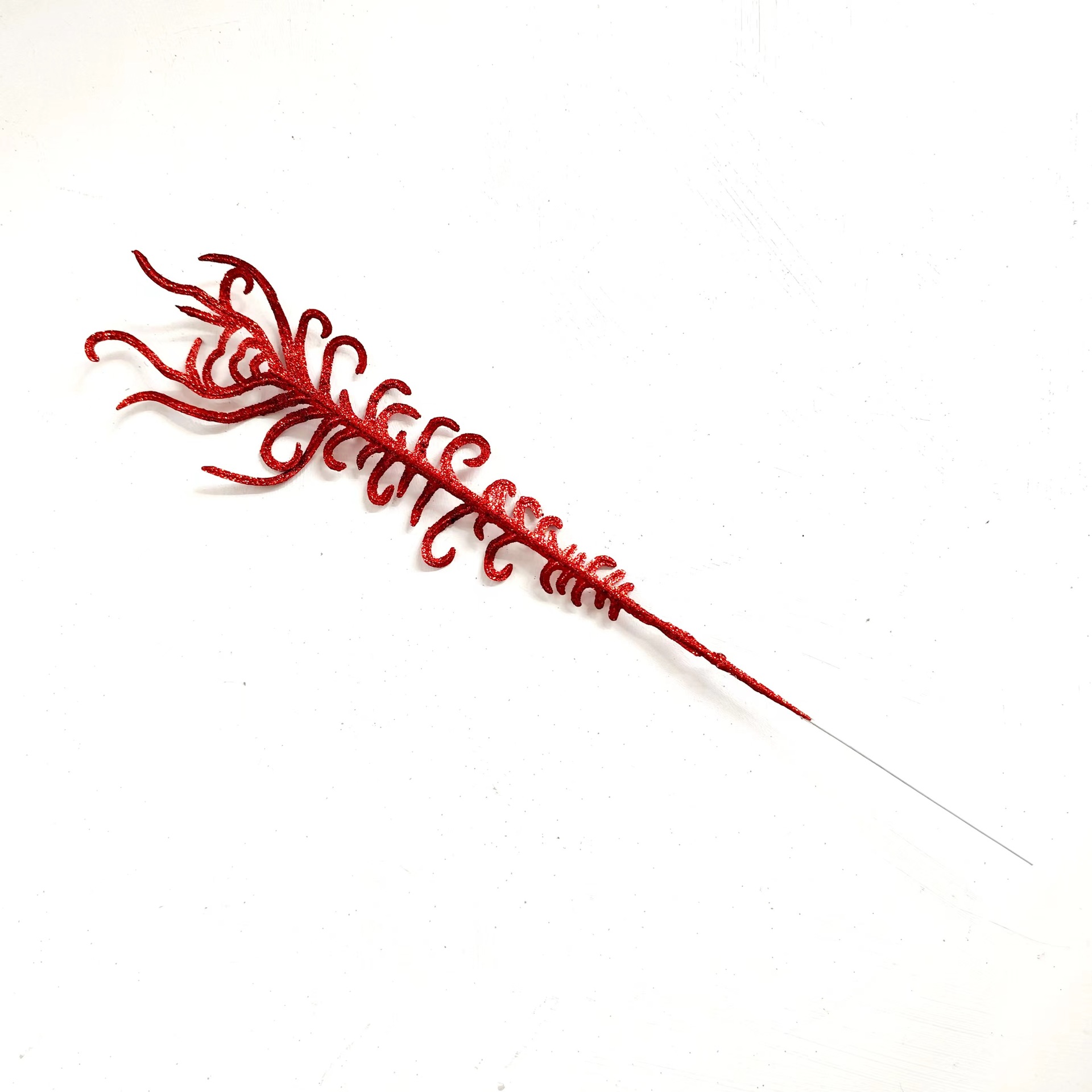 S.A.S.H. Hot sale hojas de cuerno de venado Amazon Navidad decoración de oro en polvo hojas de cuerno de venado decoración de oro en polvo