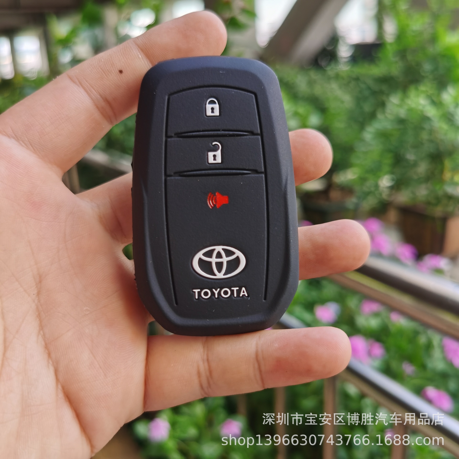 빅 도요타 3 키 (혼 키) 블랙