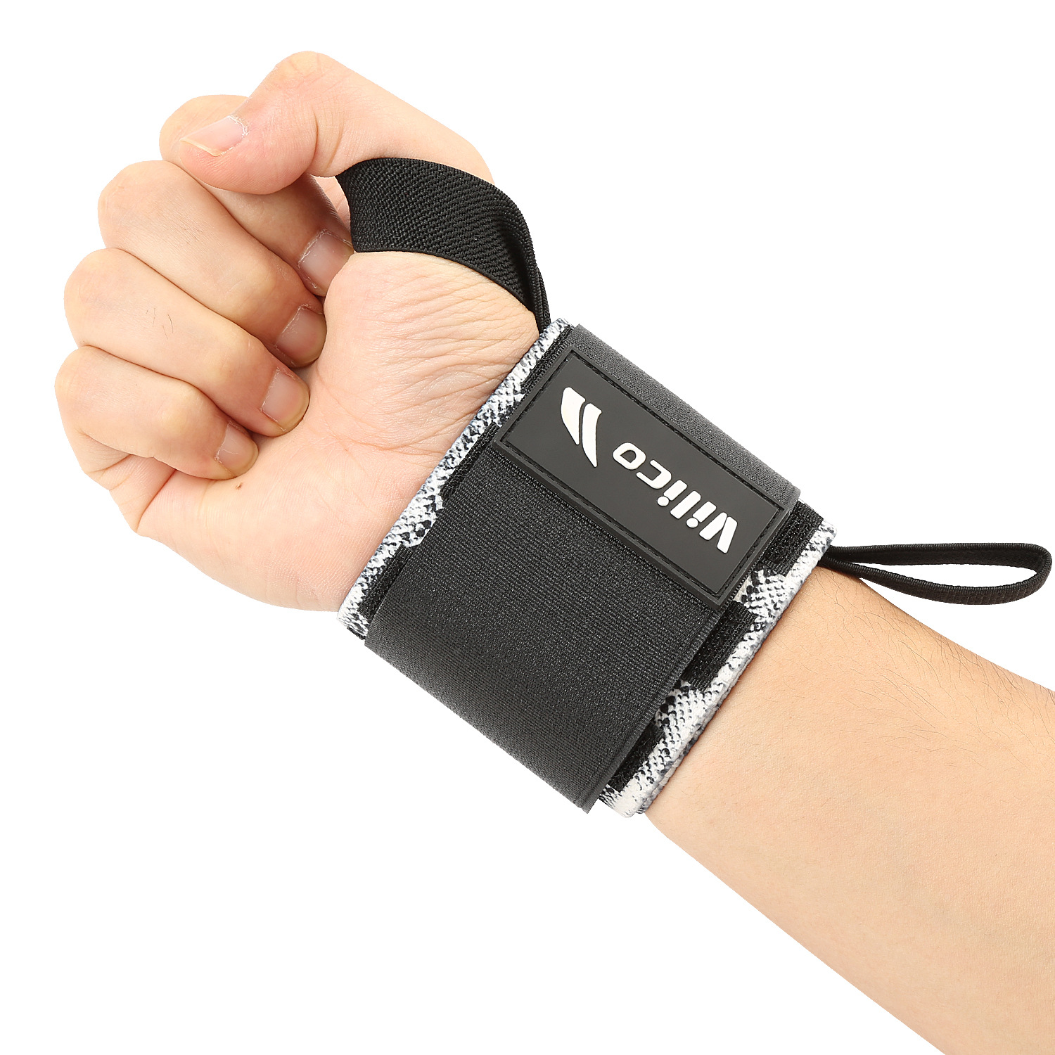 Brazalete deportivo, enrollado y presurizado, entrenamiento masculino, fitness, levantamiento de pesas, baloncesto, bádminton, protección contra esguinces, equipo de protección de muñeca