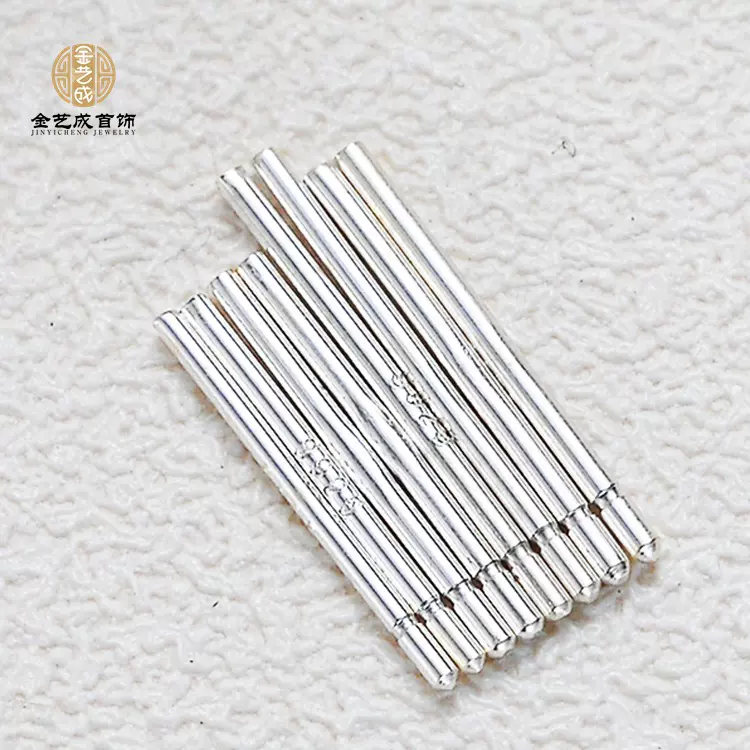 s925纯银耳钉夏季养耳洞耳棍银针耳棒睡觉不用摘耳环耳骨耳针