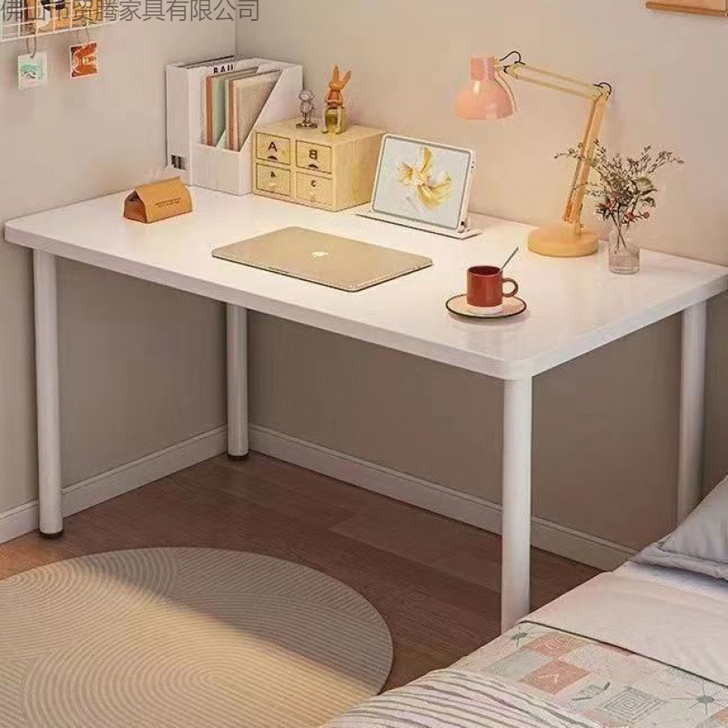 Computer Desk for Girls, Bedroom Student Desk, Home Desk, Simple Rental House Small Ins-Style White Desk, Wholesale Factory