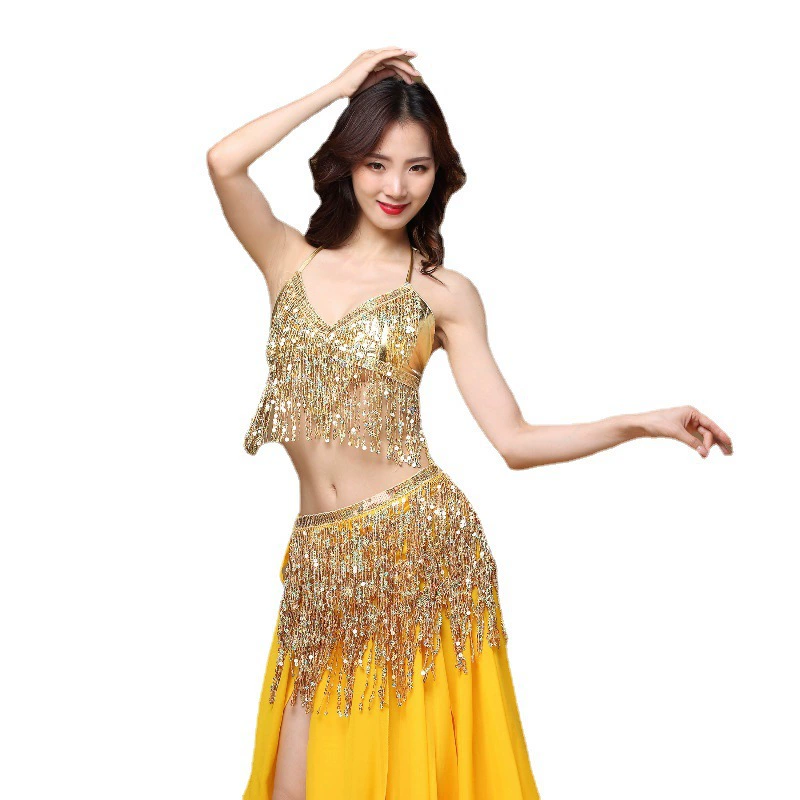 Хэллоуин сексуальная кисточка джаз танец стальной трубы костюм блестки танец живота кисточка