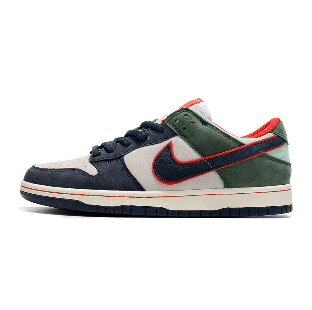 Naik oficial dunk sb Green Apple Low-top AJ1 Air Force One AF Putian Shoes Zapatos para hombres y mujeres Deportes para estudiantes Pure Original
