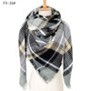 Demi-season velvet double-sided cashmere, scarf, cloak, European style, wholesale