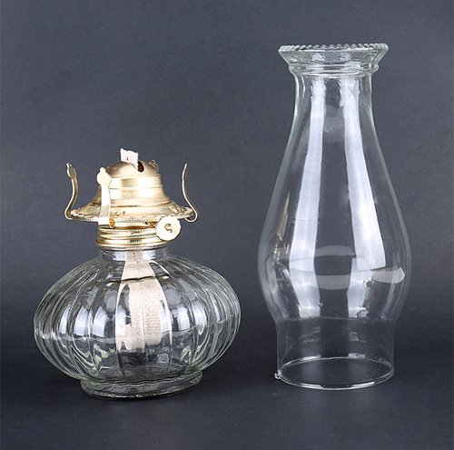 L888 kerosene lamp glass lampshade old-fashioned oil lamp accessories diameter 7.3cm nostalgic retro large four-claw lampshade