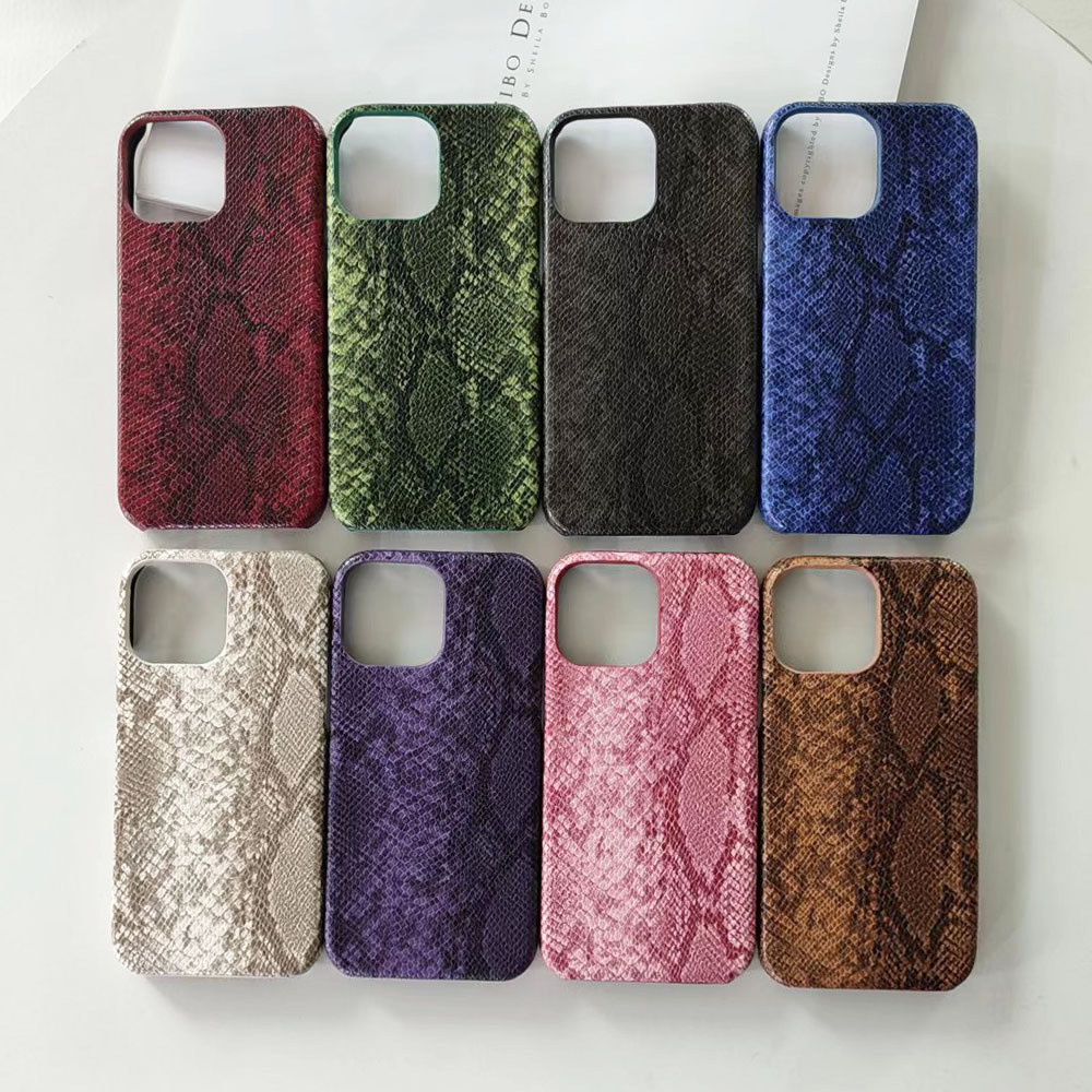 50g Weight Pu Leather Solid Color Vintage Style Phone Cases Phone Accessories