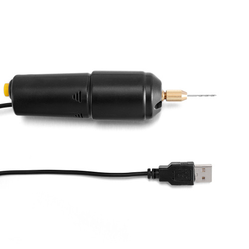Epoxy Wenwan Jewelry Hand Electric Drill for Drilling Holes USB Hand Drill Tool Set Micro Electric Drill