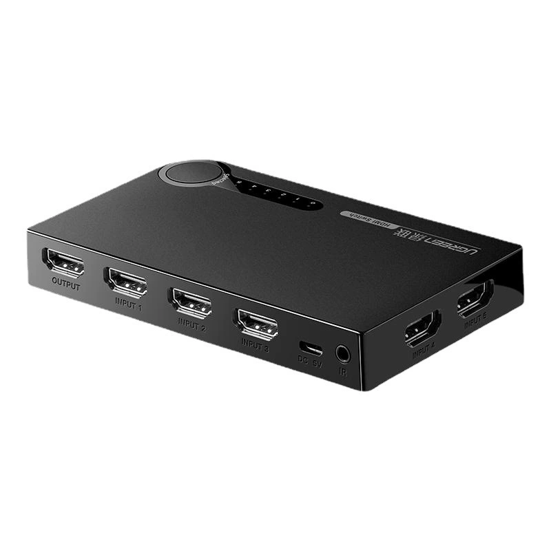 绿联 HDMI переключатель три-в-одном компьютерный экран ТВ аудио видео экран 4K1080p пульт переключение