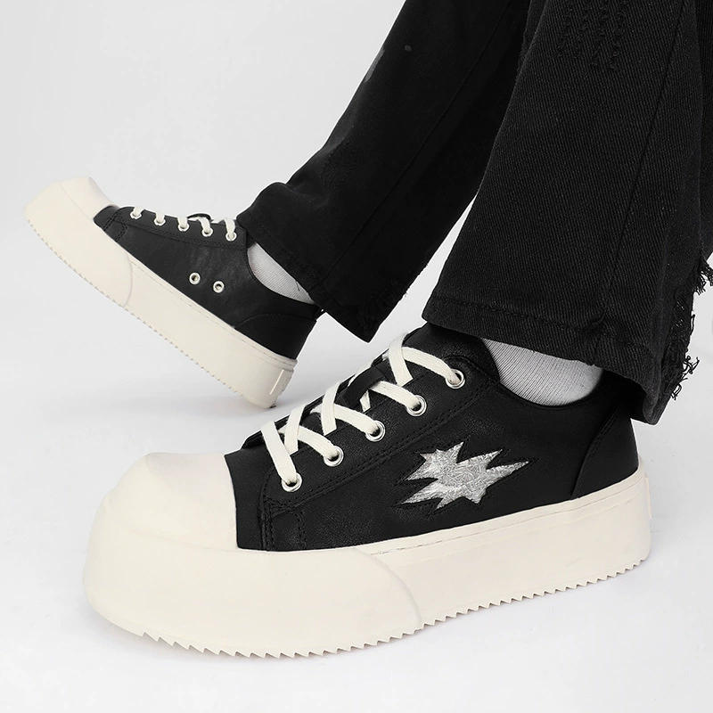 Звездная обувь с молниеносным дерби мужской прилив