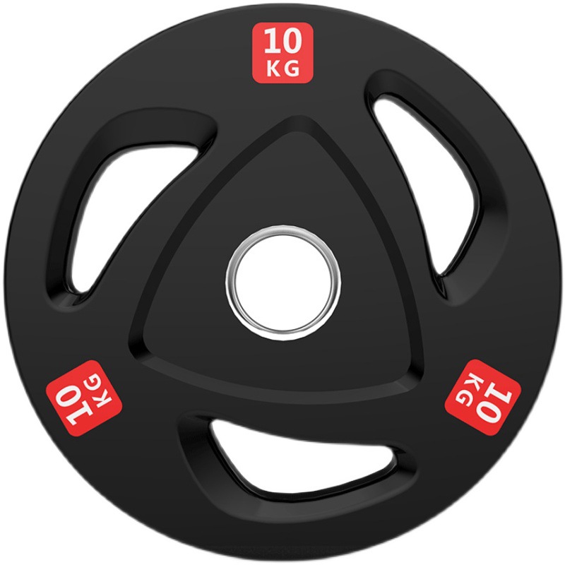 Hoja de barra de levantamiento de peso de barra de gimnasio barra recta curva cabeza redonda agujero pequeño mano agarrar barra de barra cubierta PU