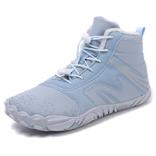 Outdoor warm cotton shoes best-selling winter cotton shoes couple with extra padding and thickness snow boots durable rubber sole indoor